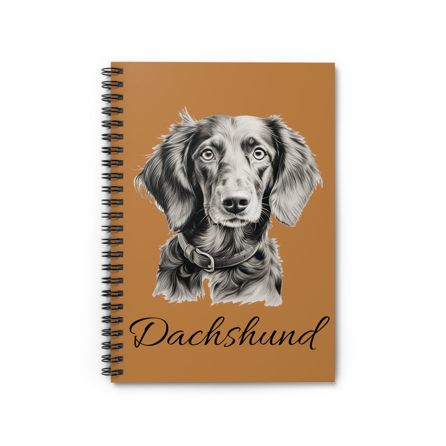 Dachshund Spiral Notebook - Ruled Line