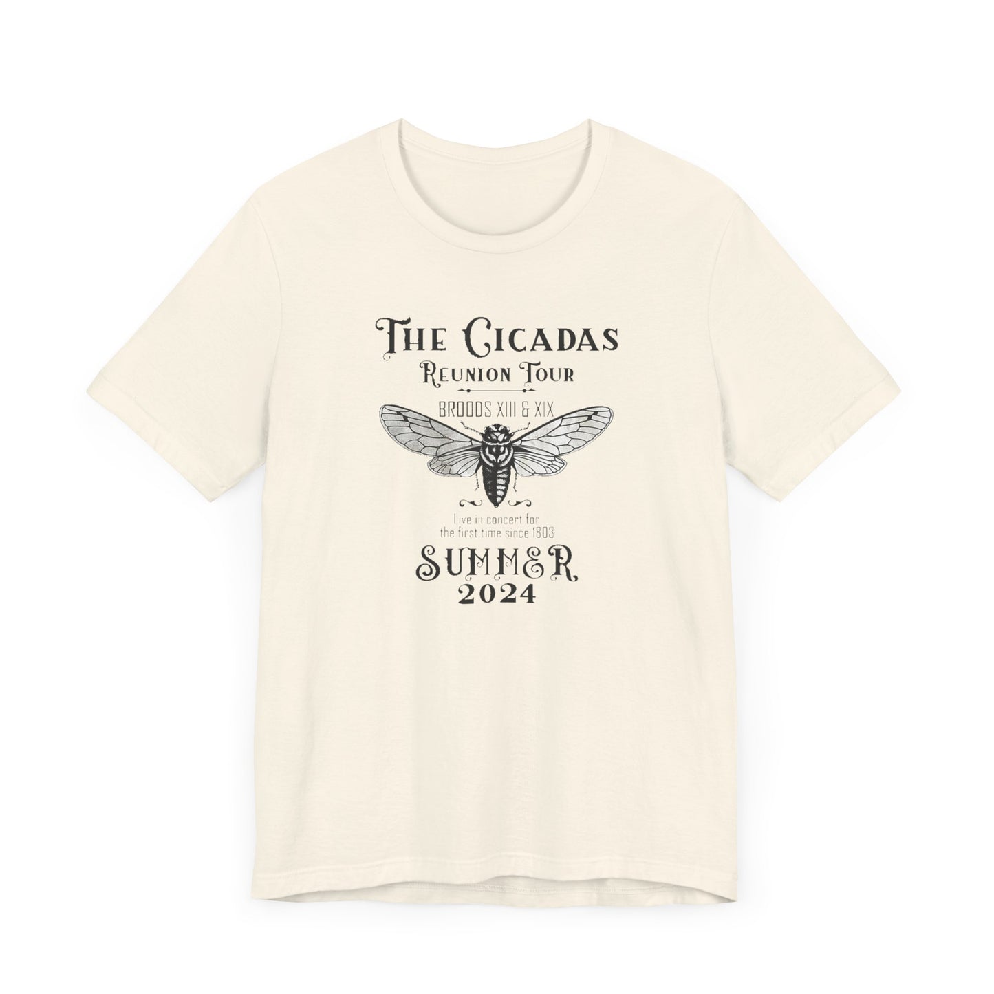 The Cicadas Reunion 2024 Tour! Unisex Jersey Short Sleeve Tee