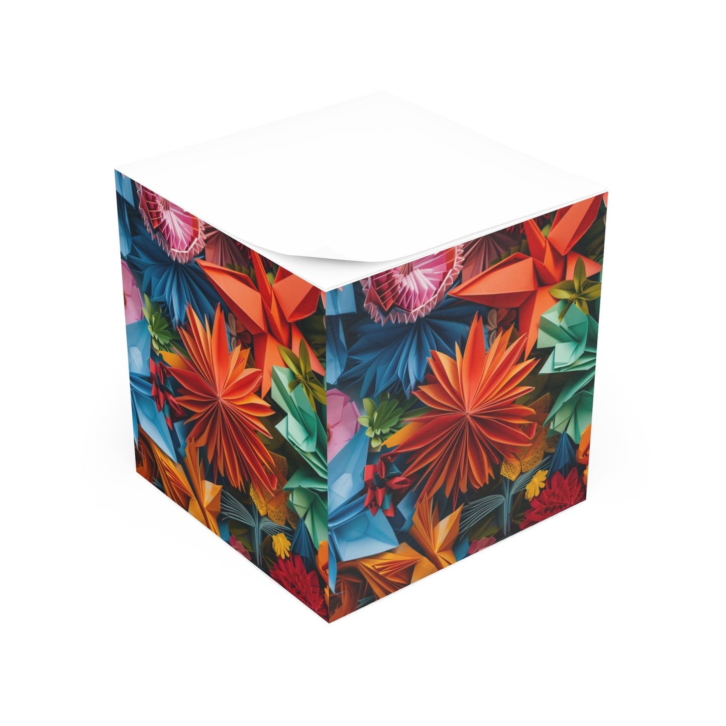 Origami Decorative STICKY Note Cube