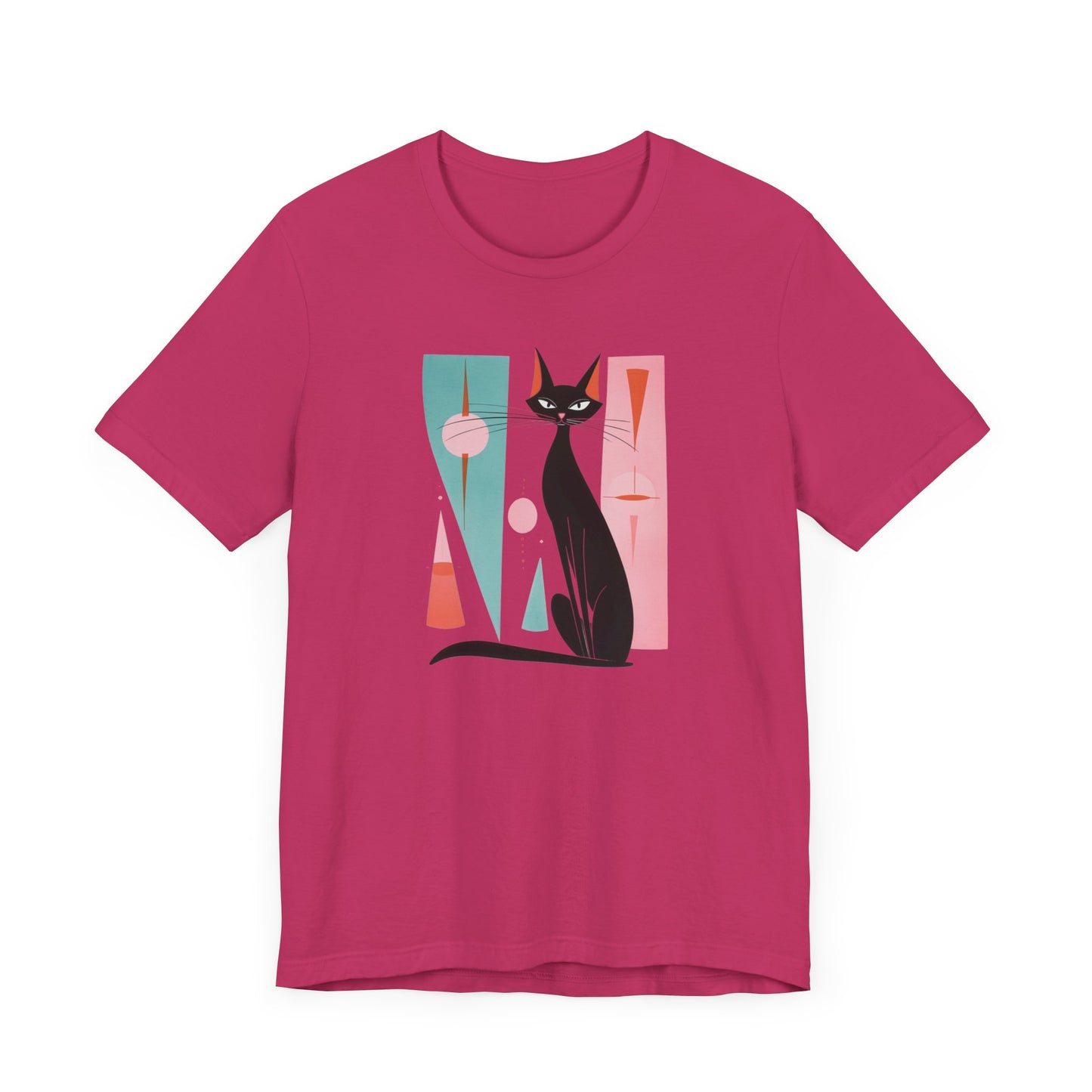 Artsy Cat Unisex Jersey Short Sleeve Tee