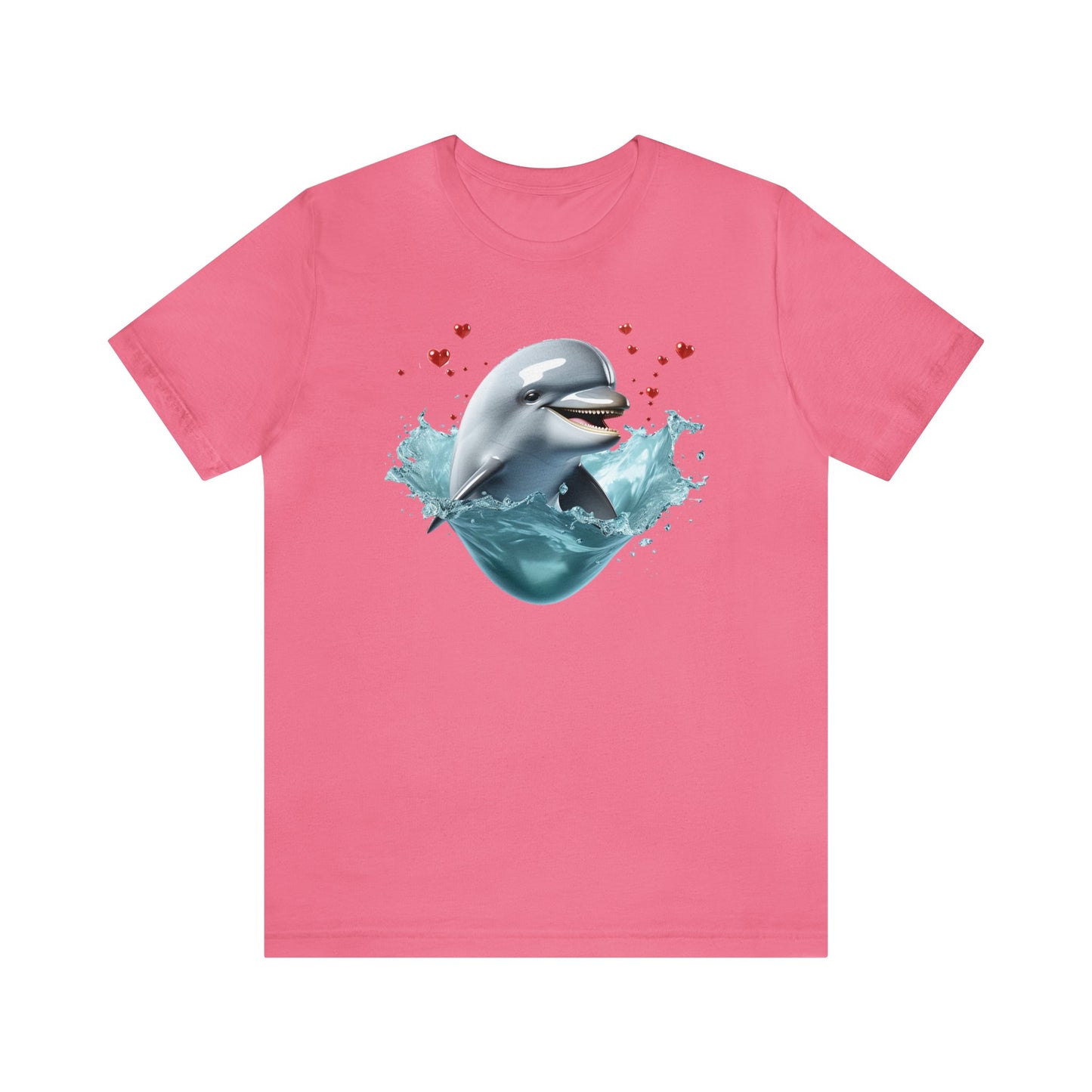 Dolphin Love Unisex Jersey Short Sleeve Tee