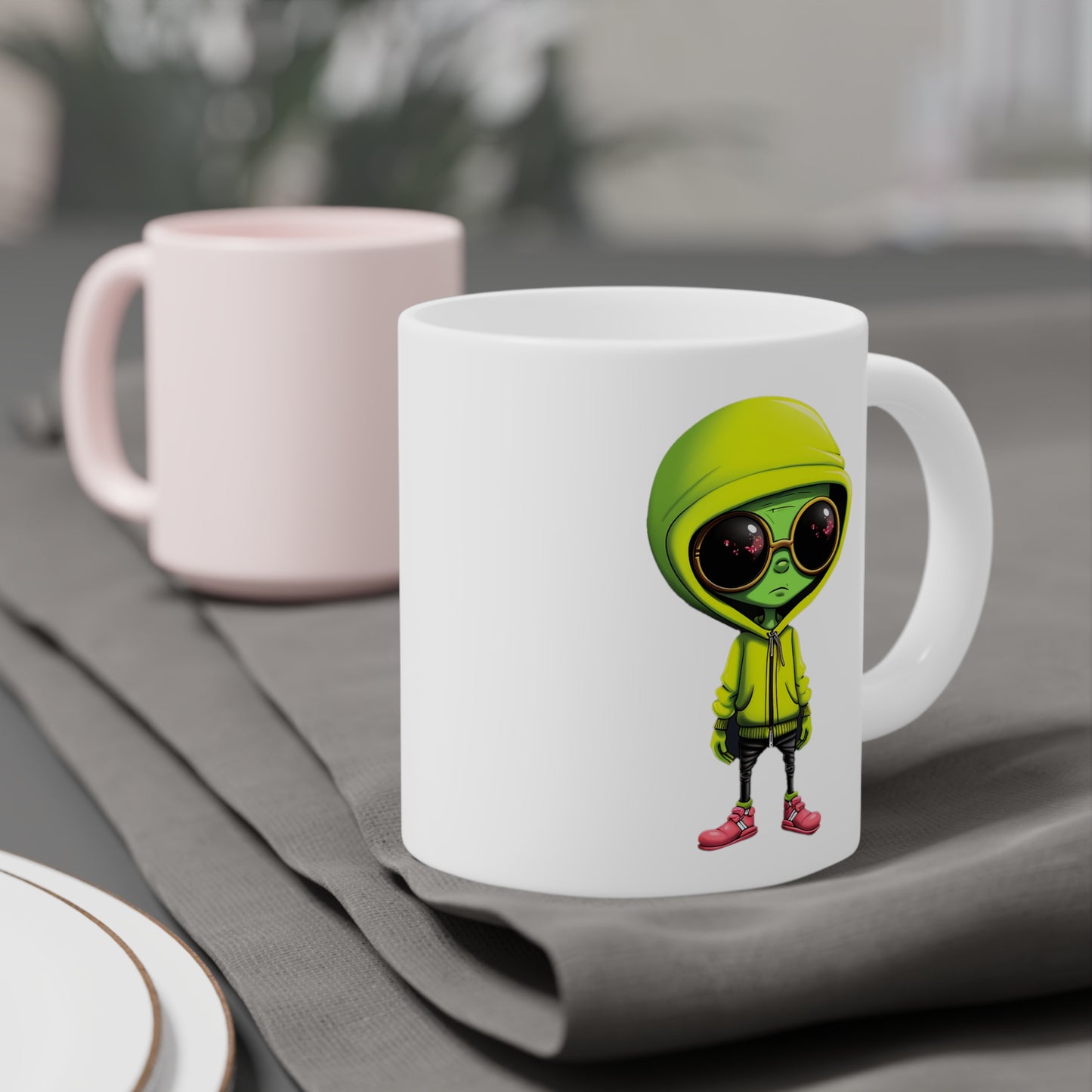 Hip Hop Alien Ceramic Mugs (11oz\15oz\20oz)