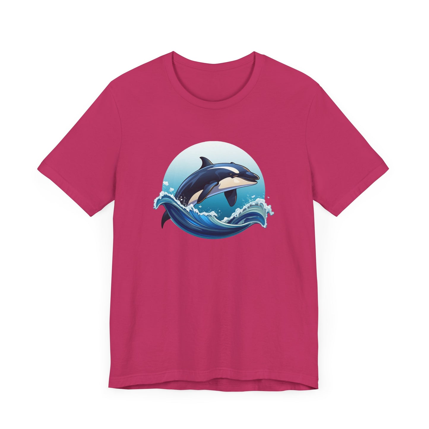 Summer Dolphin Unisex Jersey Short Sleeve Tee