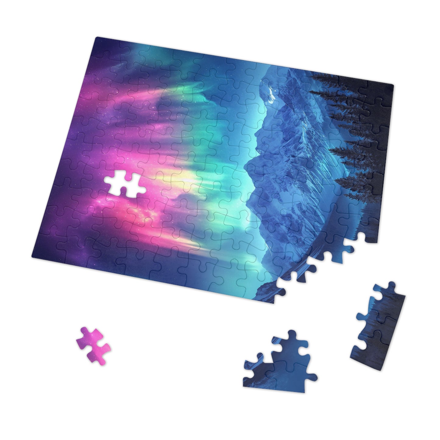 The Northern Lights Jigsaw Puzzle (30, 110, 252, 500,1000-Piece)