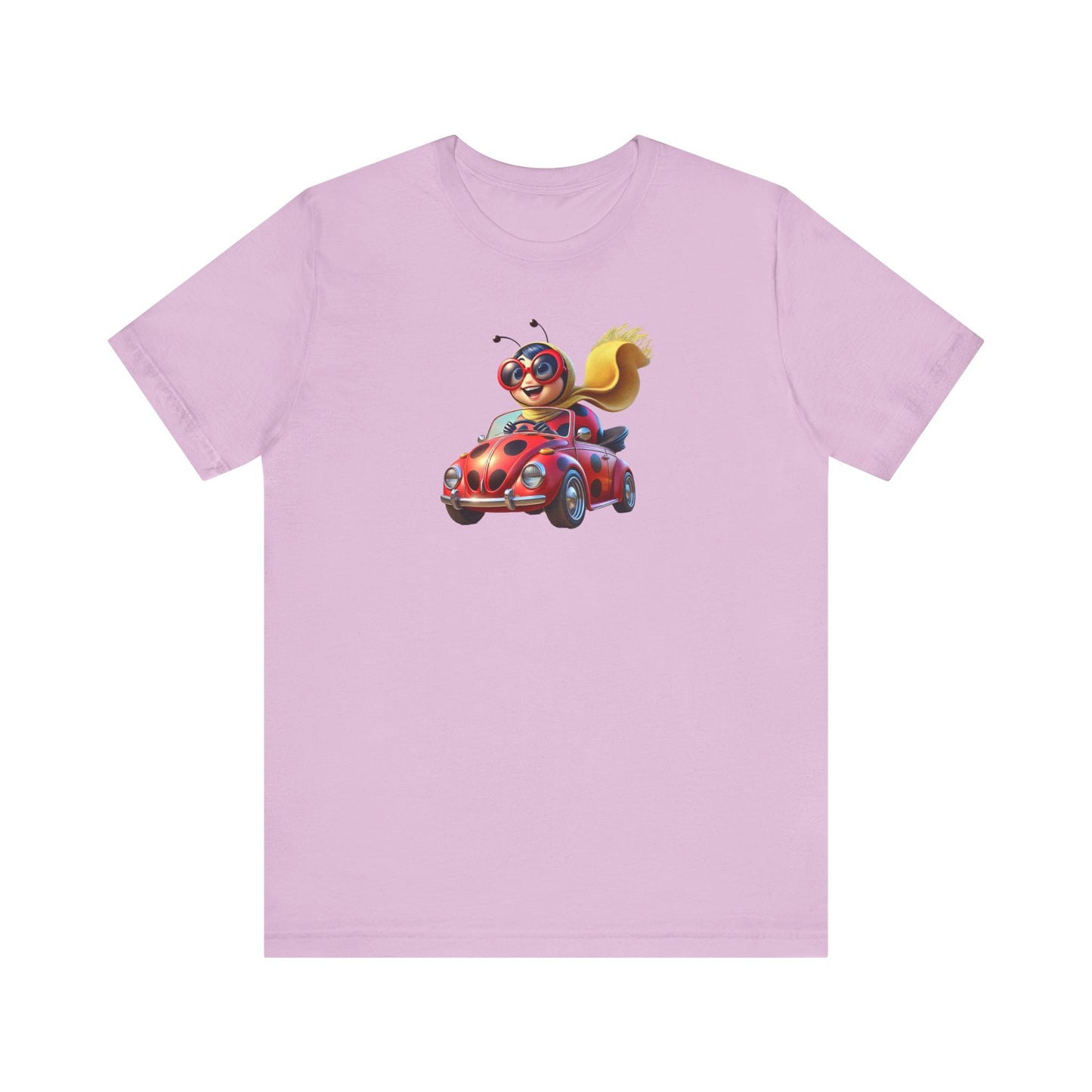 The Ladybug Goes Rogue! Unisex Tee - Perfect for Kids and Animal Lovers