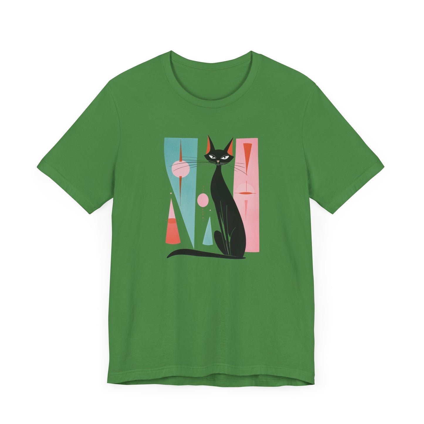 Artsy Cat Unisex Jersey Short Sleeve Tee