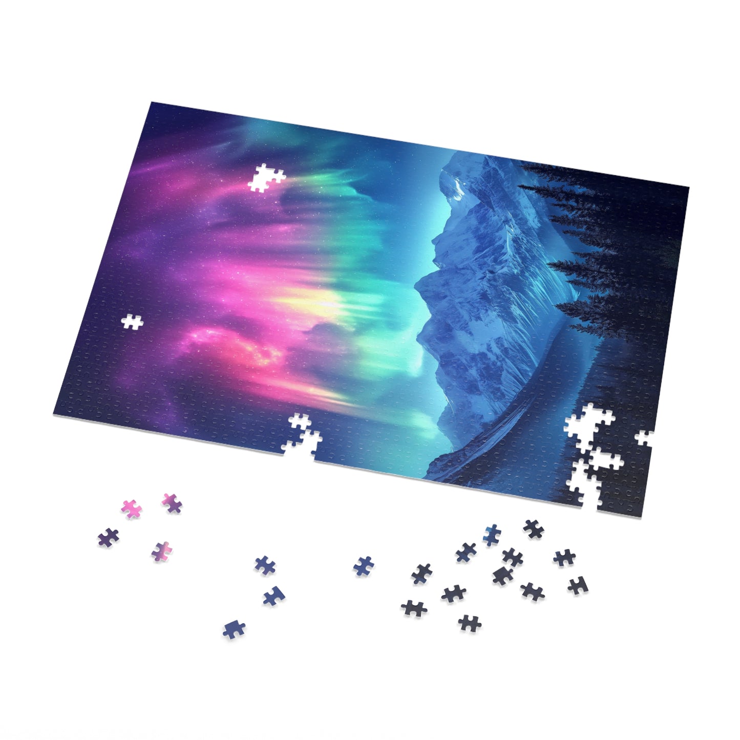 The Northern Lights Jigsaw Puzzle (30, 110, 252, 500,1000-Piece)