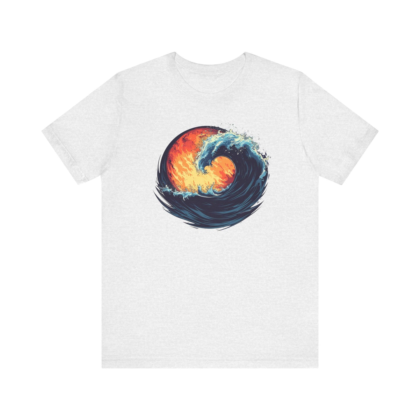 Ocean Fire Unisex Jersey Short Sleeve Tee