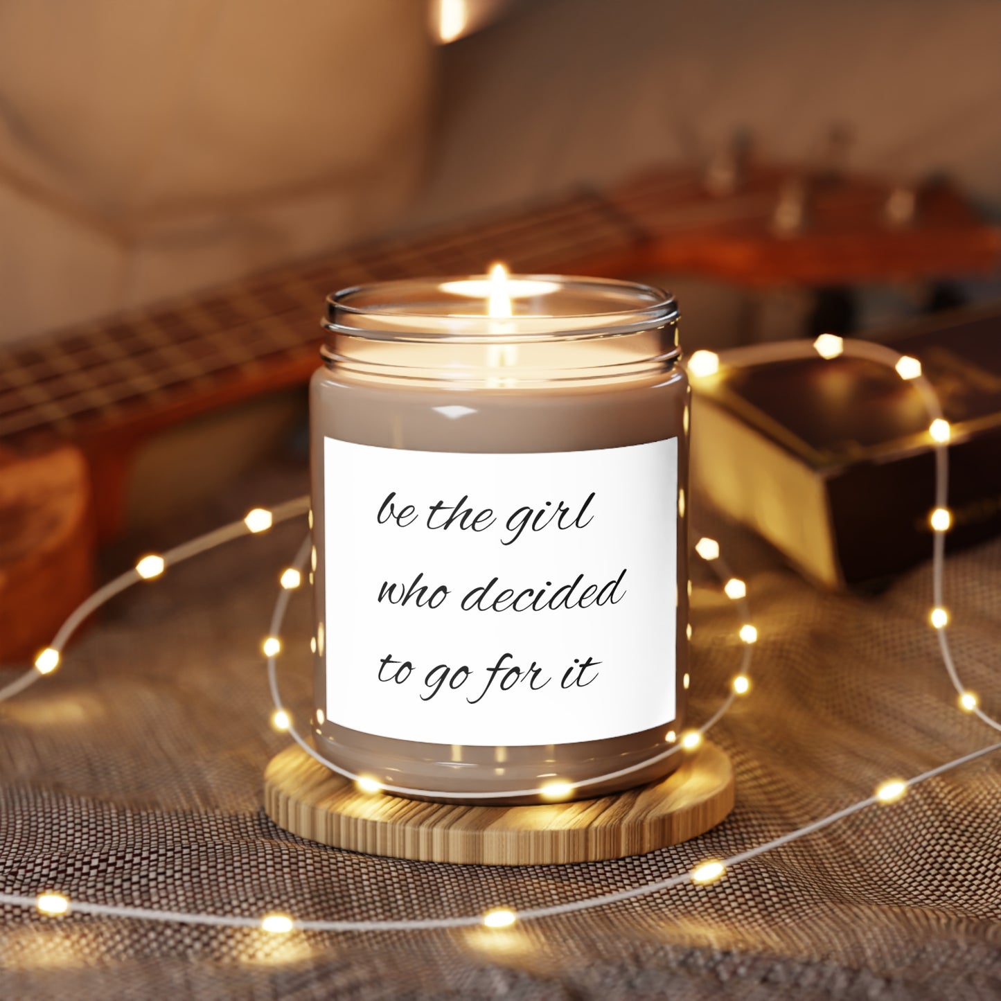 Be the girl who decided to go for it Scented Candles, 9oz
