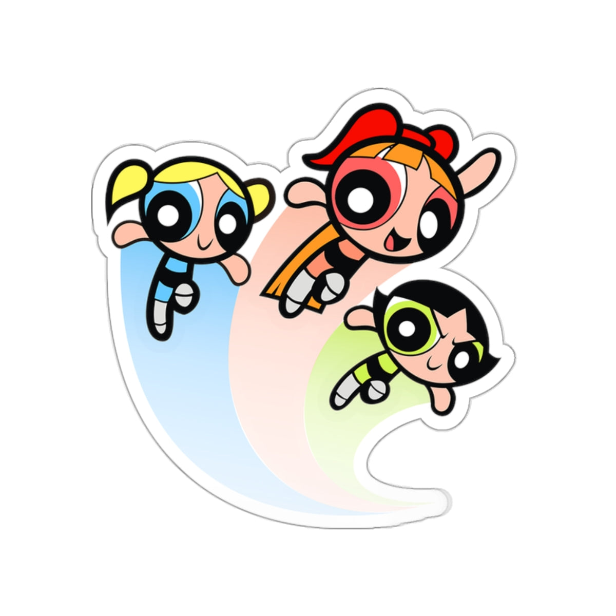 Powerpuff Girls Die-Cut Stickers