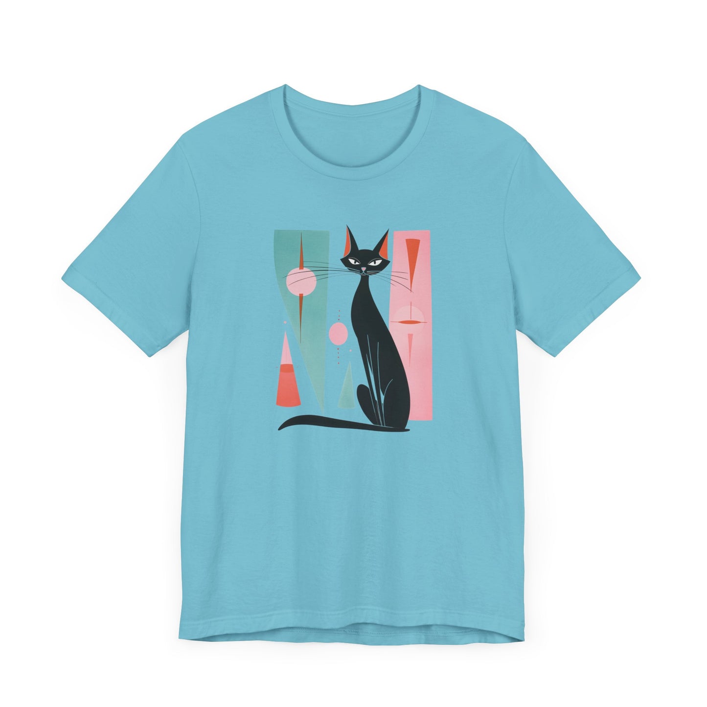 Artsy Cat Unisex Jersey Short Sleeve Tee