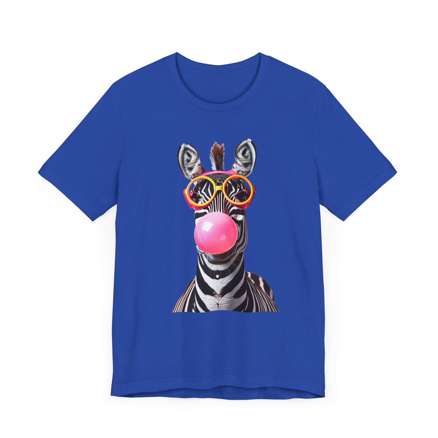 Bubblegum Zebra! Unisex Jersey Short Sleeve Tee