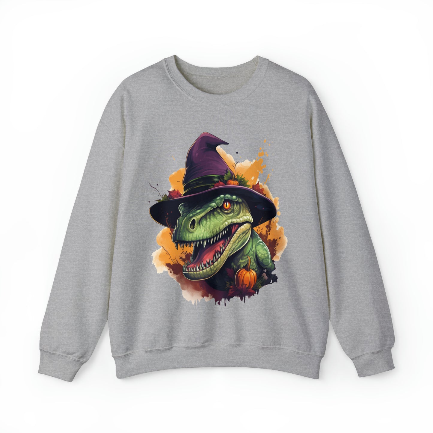 Halloween T-Rex Crewneck Sweatshirt