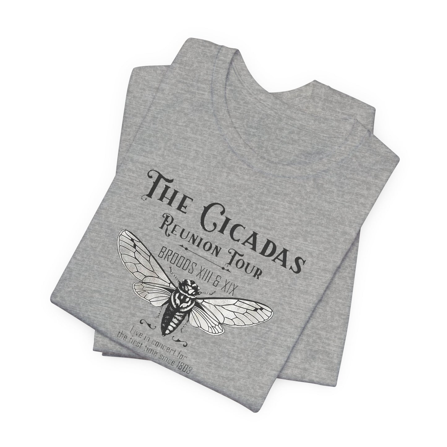 The Cicadas Reunion 2024 Tour! Unisex Jersey Short Sleeve Tee