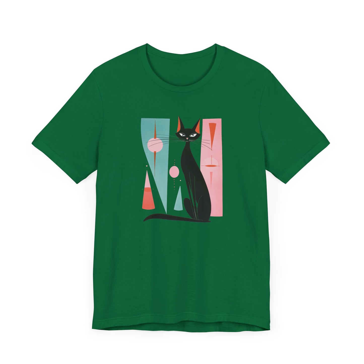 Artsy Cat Unisex Jersey Short Sleeve Tee