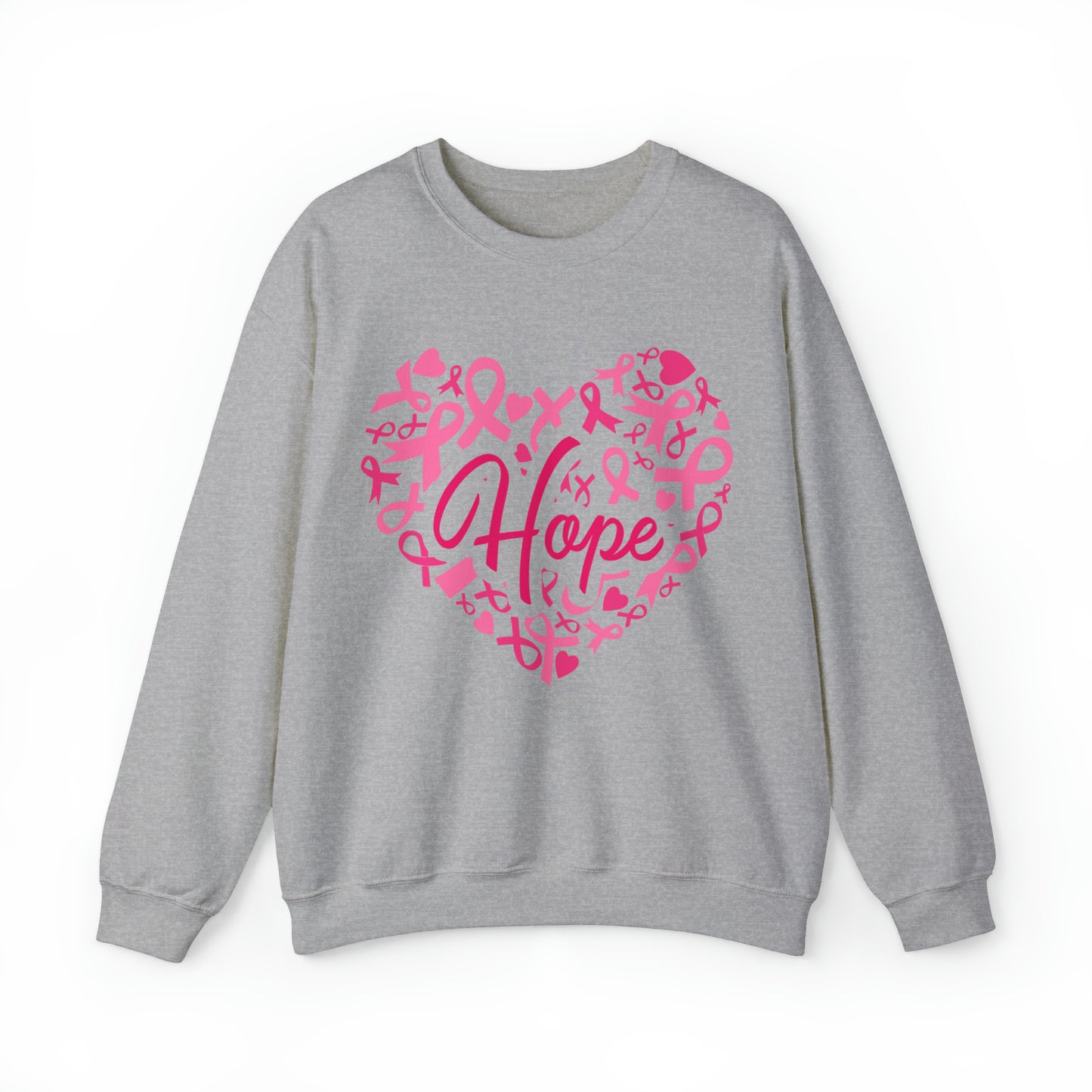 Hope Heart Breast Cancer Awareness Sweatshirt