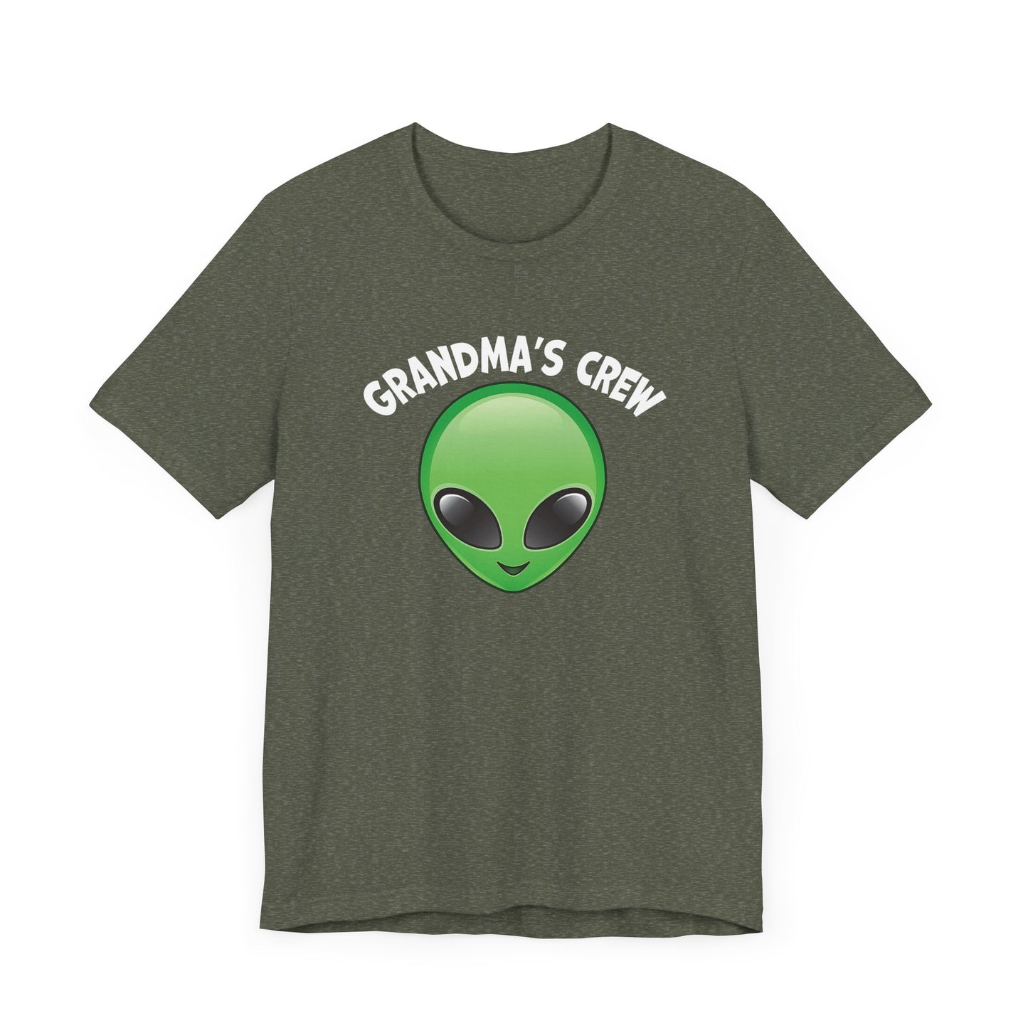 Grandma's Crew Alien T-Shirt | Unisex Jersey Tee