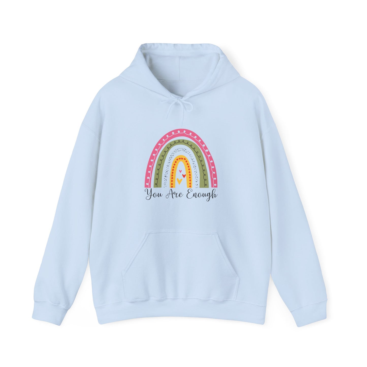 You Are Enough Unisex Heavy Blend™ Hooded Sweatshirt