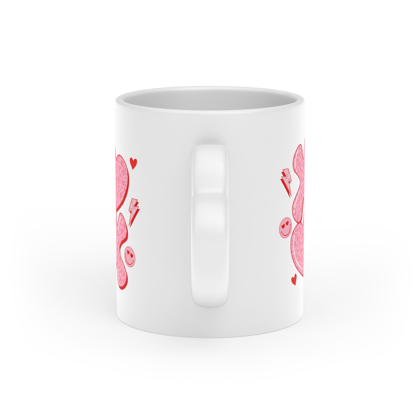 XOXO Love Heart-Shaped Mug