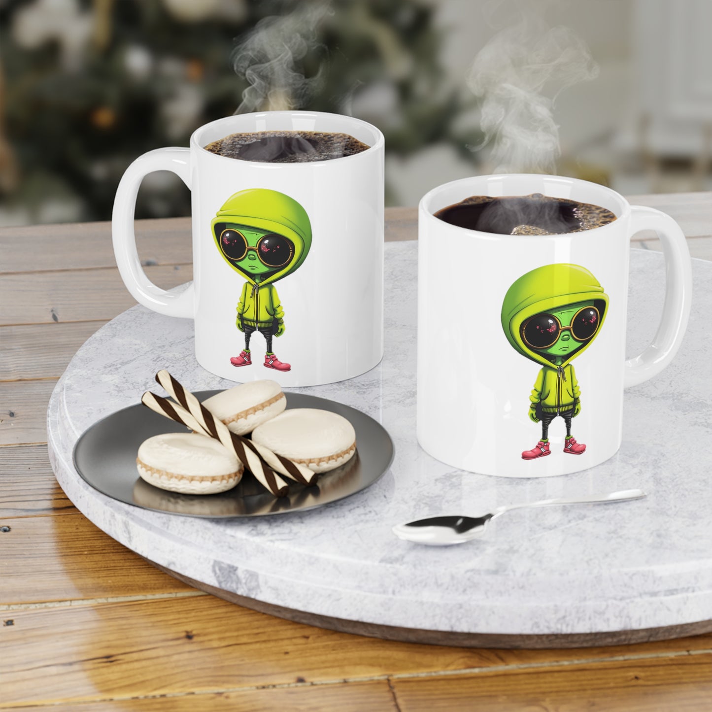 Hip Hop Alien Ceramic Mugs (11oz\15oz\20oz)
