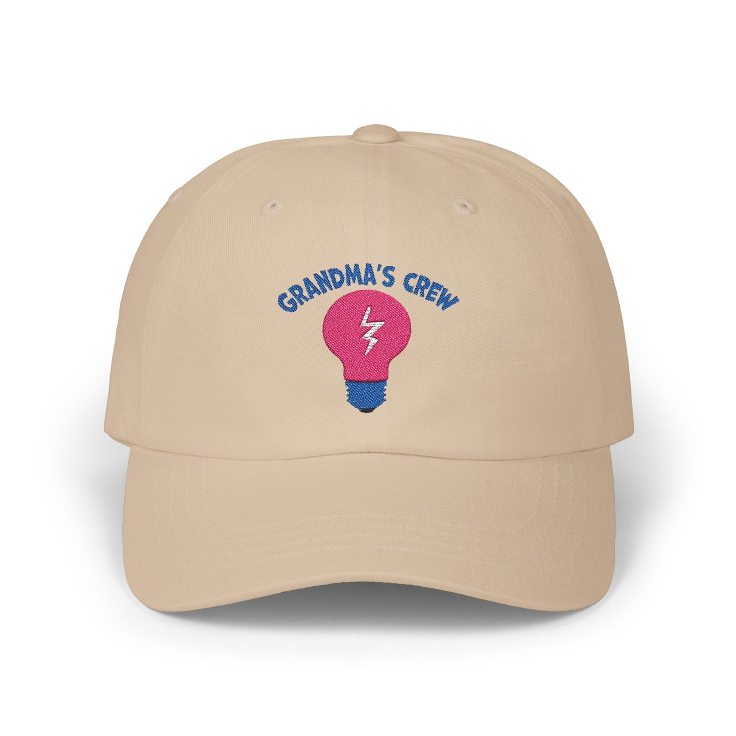 Grandma's Crew Classic Dad Cap - Embroidered Trendy Cap for Everyone!