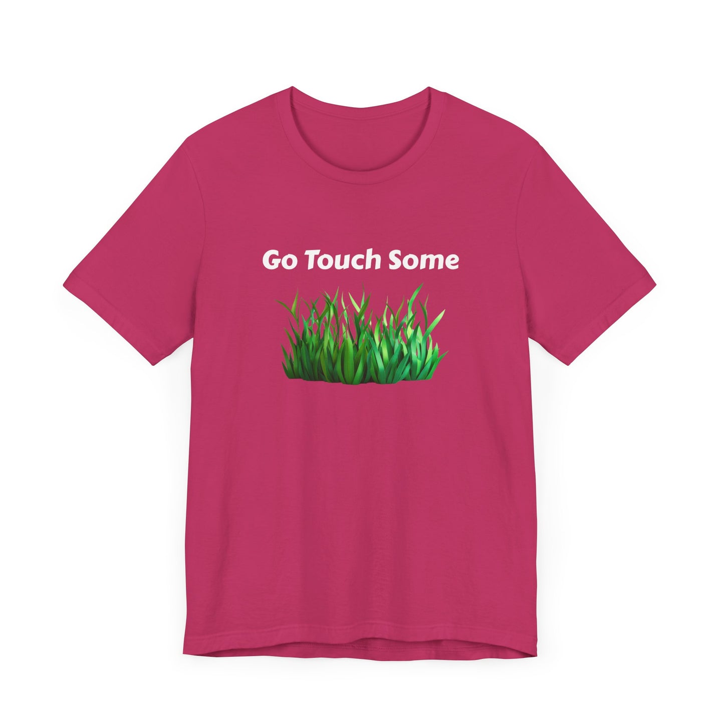 Go Touch Some Grass Unisex Jersey Short Sleeve Tee