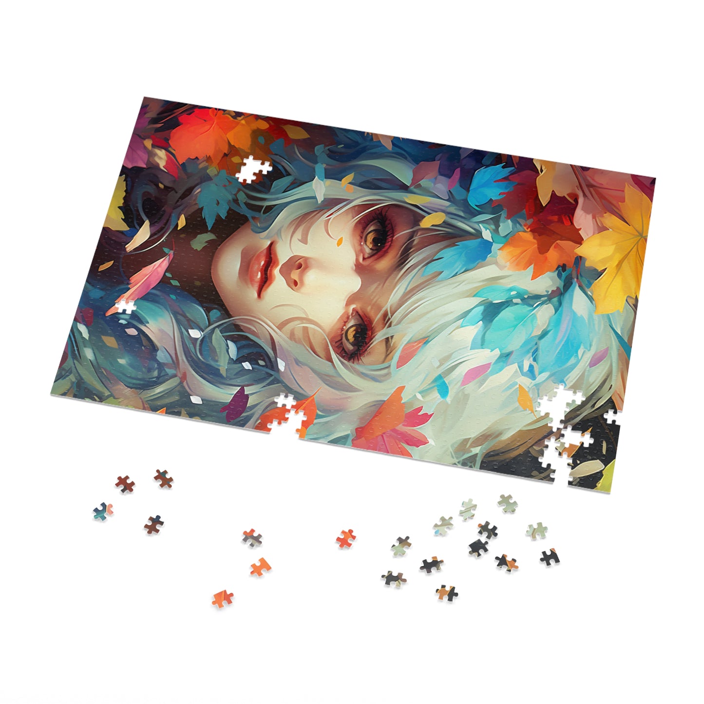 Beautiful Anime Girl Jigsaw Puzzle (30, 110, 252, 500,1000-Piece)