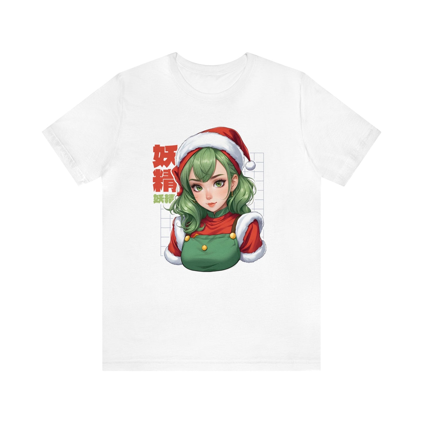Anime Christmas Elf Unisex Jersey Short Sleeve Tee