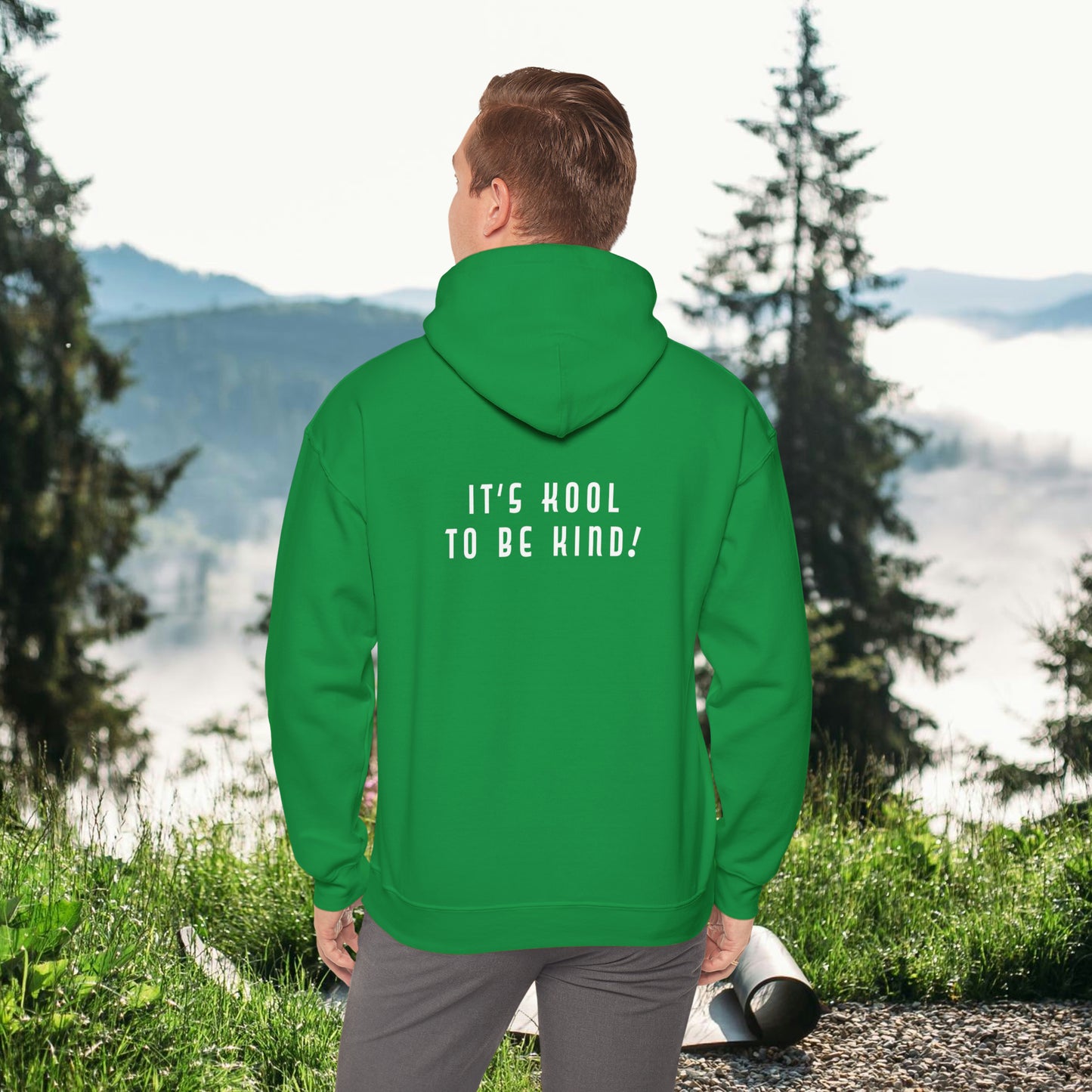 Mean People Suck! It's Kool to Be Kind! Unisex Heavy Blend™ Hooded Sweatshirt