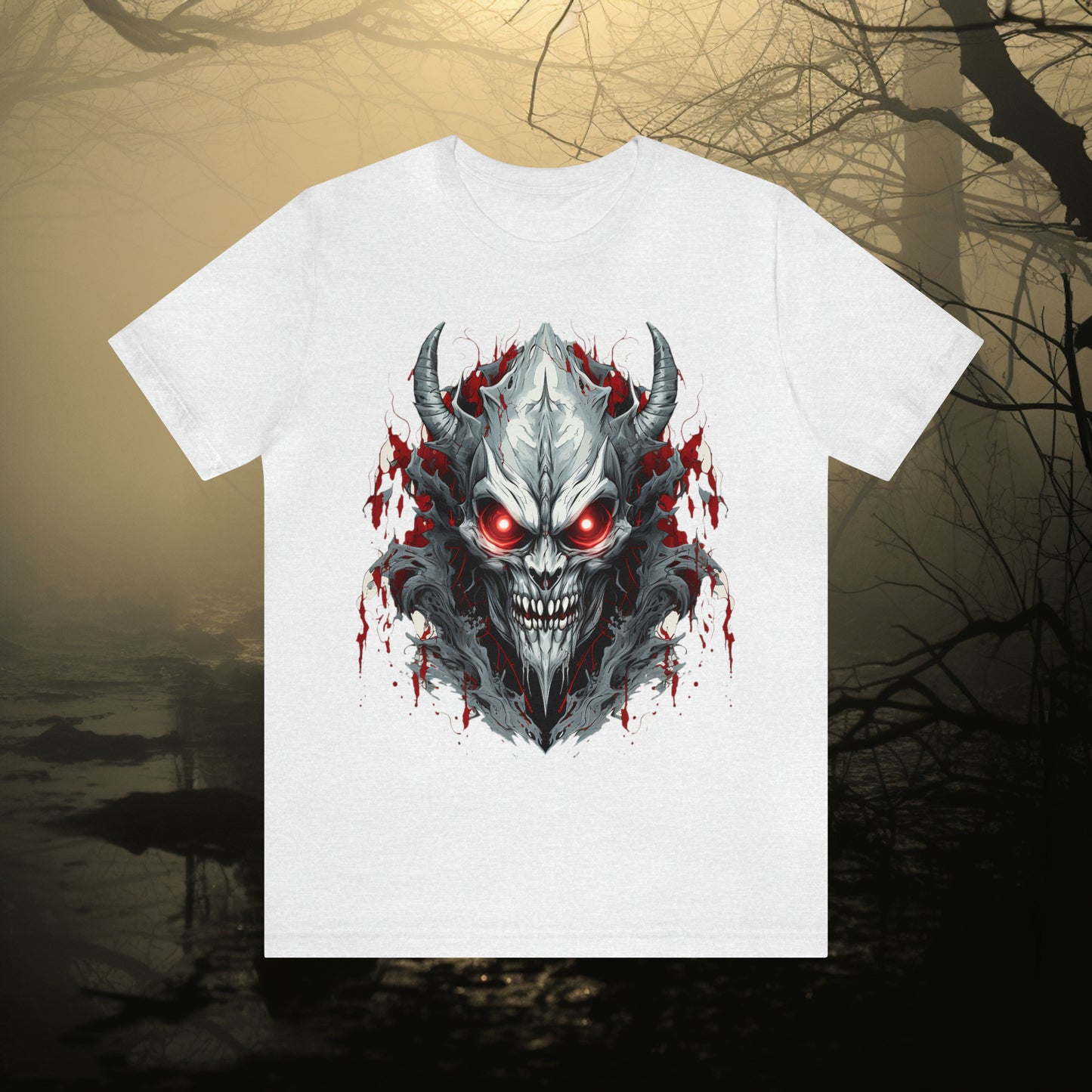Halloween Devil Unisex Jersey Short Sleeve Tee