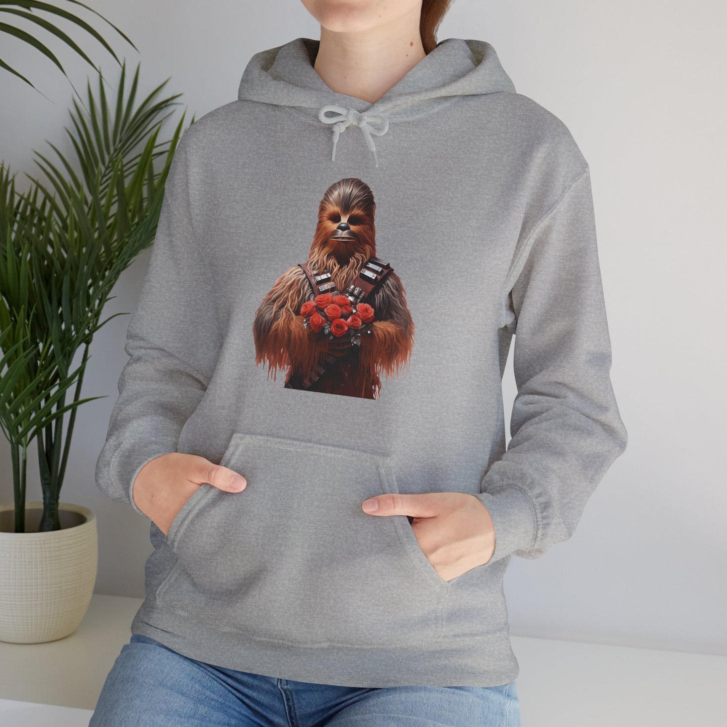Chewbacca's Roses Unisex Heavy Blend™ Hooded Sweatshirt