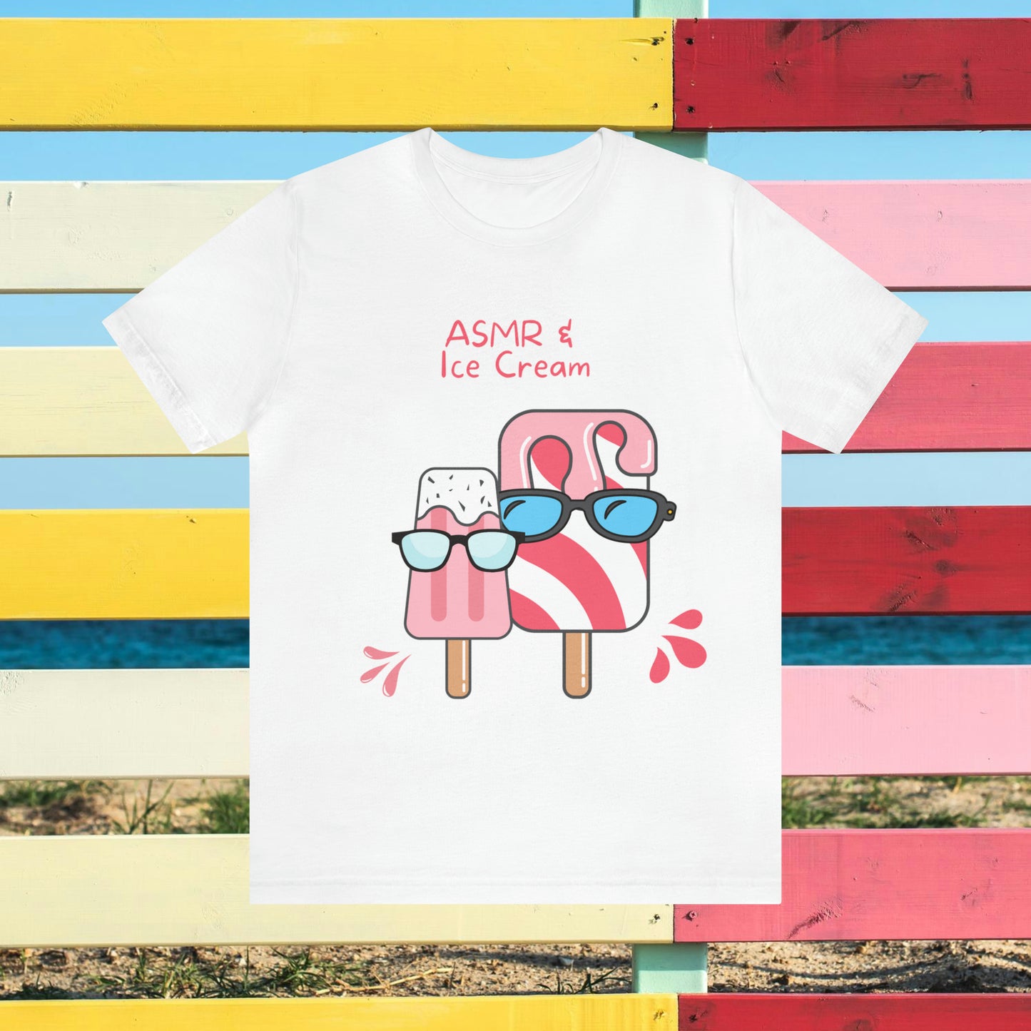 ASMR & Ice Cream Short Sleeve Tee