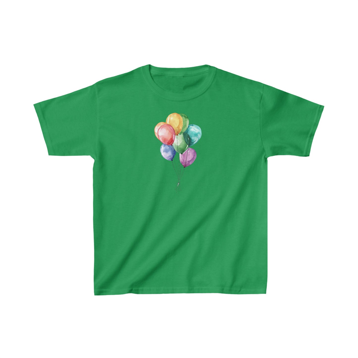Watercolor Balloons Kids Heavy Cotton™ Tee