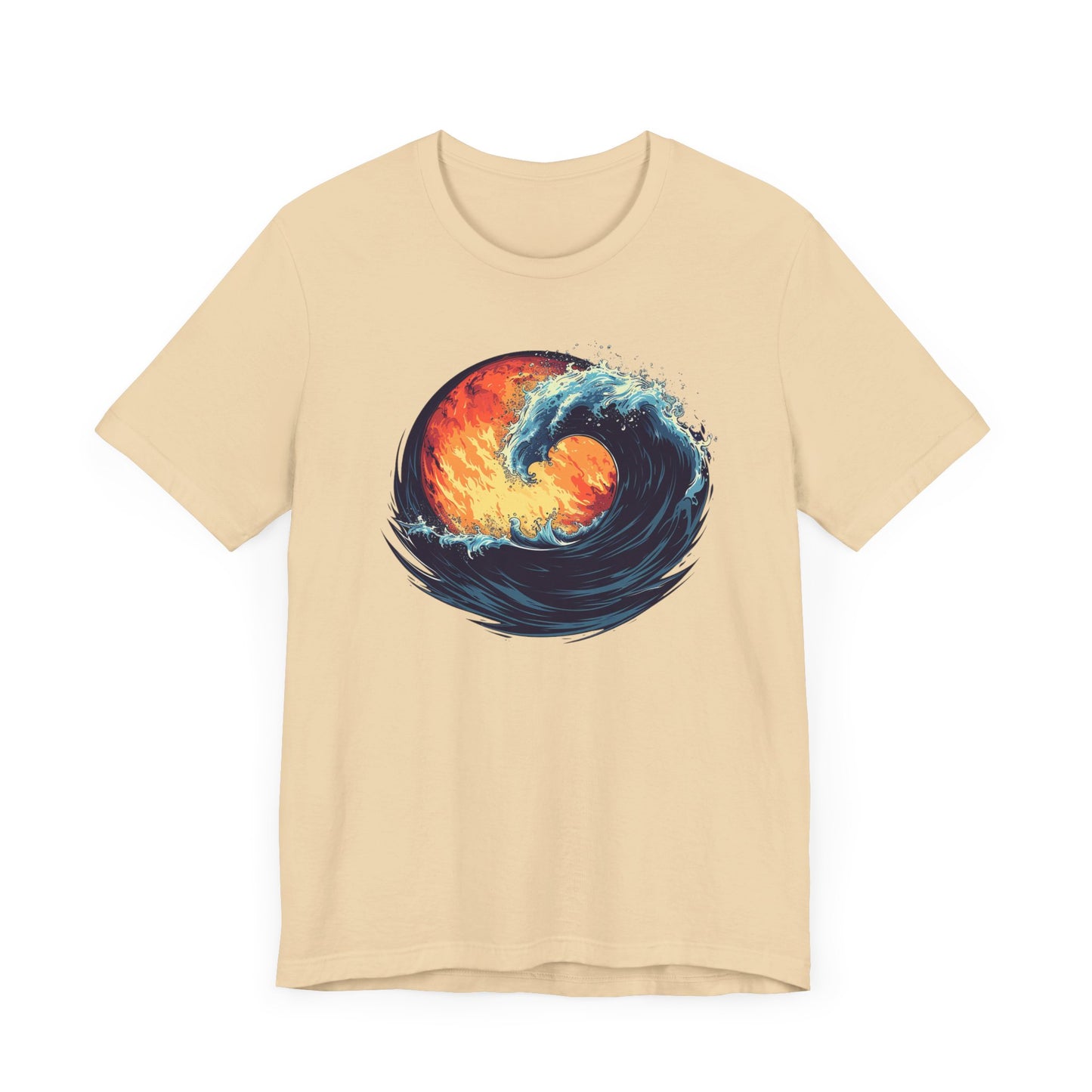 Ocean Fire Unisex Jersey Short Sleeve Tee
