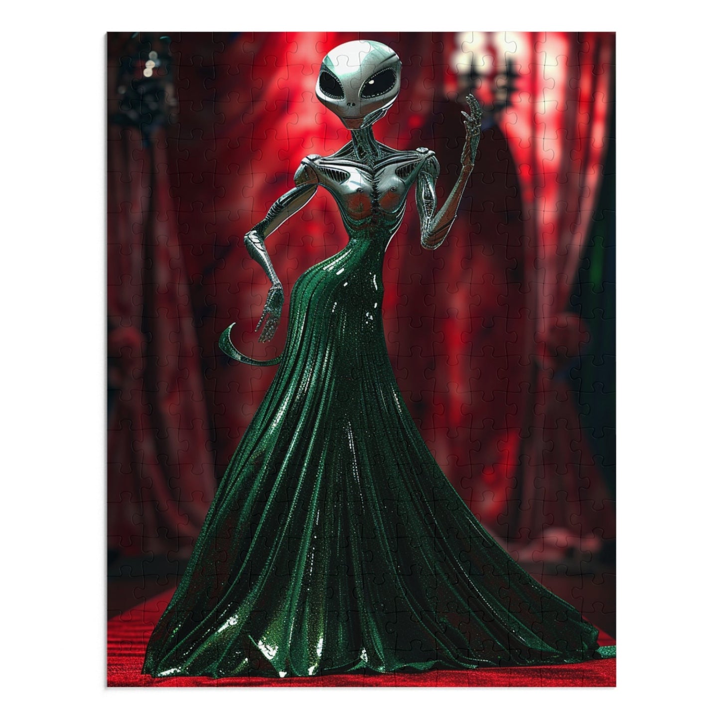 Oscar Winning Alien Jigsaw Puzzle (30, 110, 252, 500,1000-Piece)