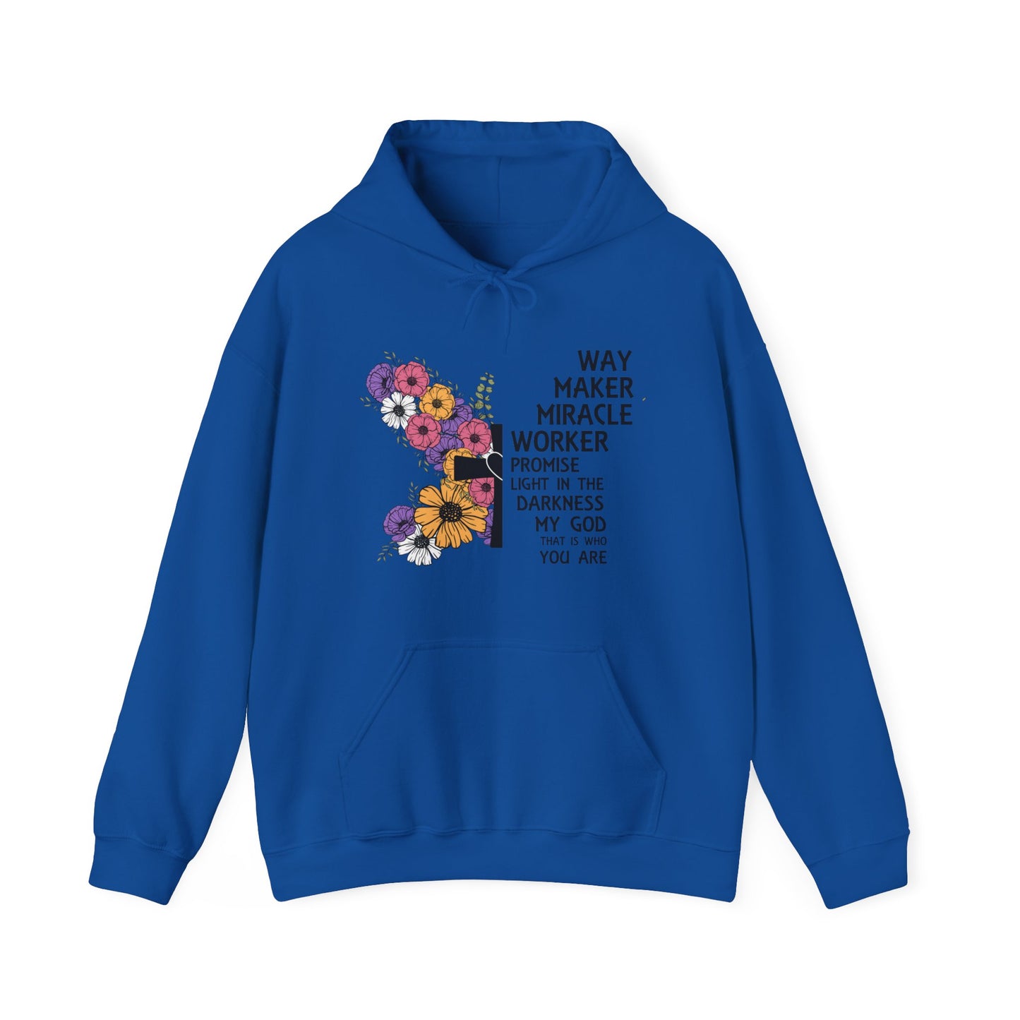 Way Maker Miracle Worker Unisex Heavy Blend™ Hooded Sweatshirt