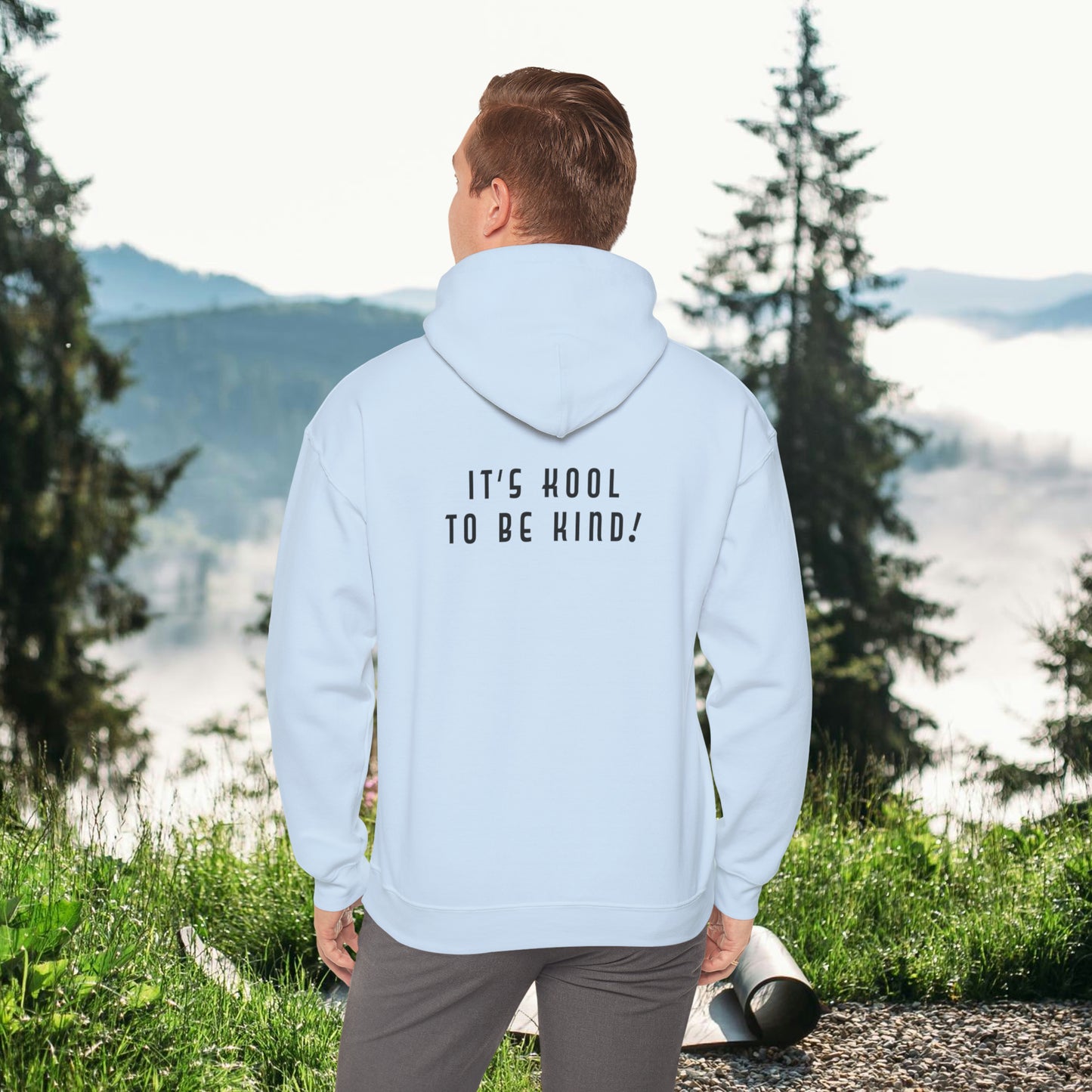 Mean People Suck! It's Kool to Be Kind! Unisex Heavy Blend™ Hooded Sweatshirt