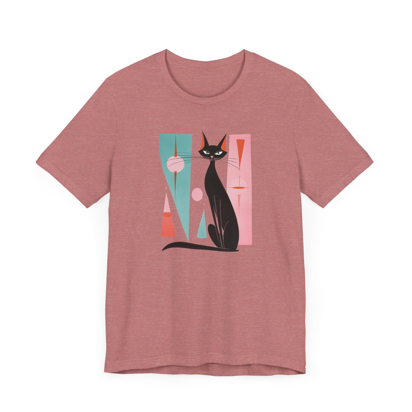 Artsy Cat Unisex Jersey Short Sleeve Tee
