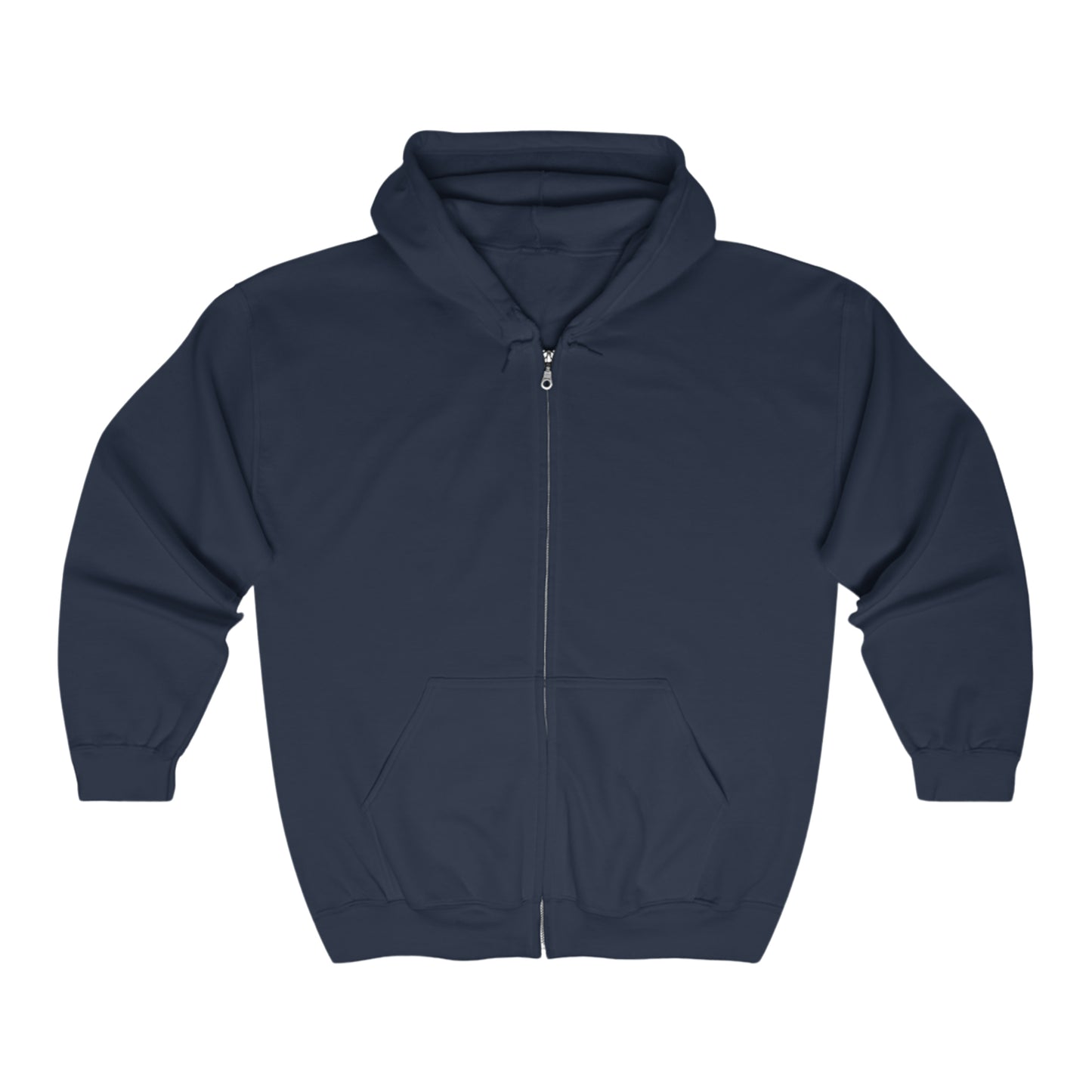 Slow Your Roll Malloy (Back Print Only) Full Zip Hooded Sweatshirt