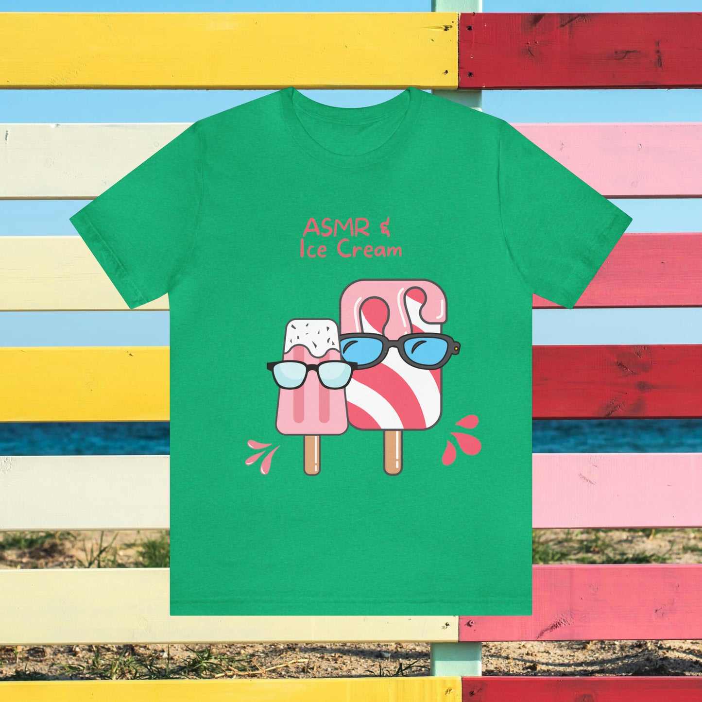 ASMR & Ice Cream Short Sleeve Tee