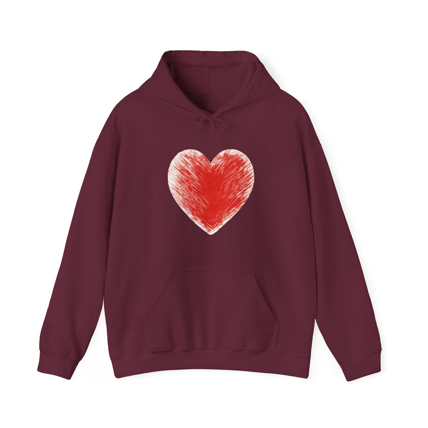 Color My Heart Unisex Heavy Blend™ Hooded Sweatshirt
