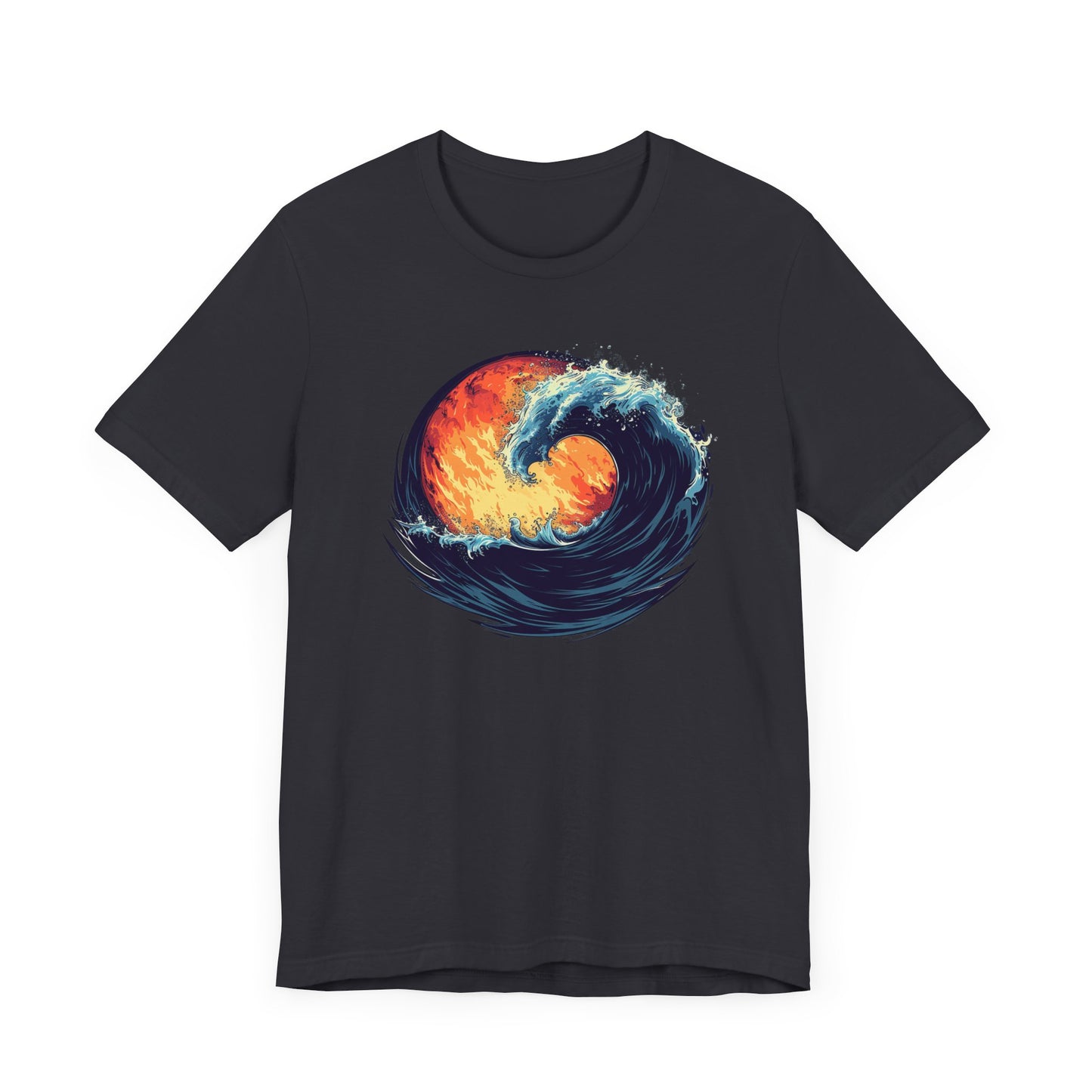 Ocean Fire Unisex Jersey Short Sleeve Tee