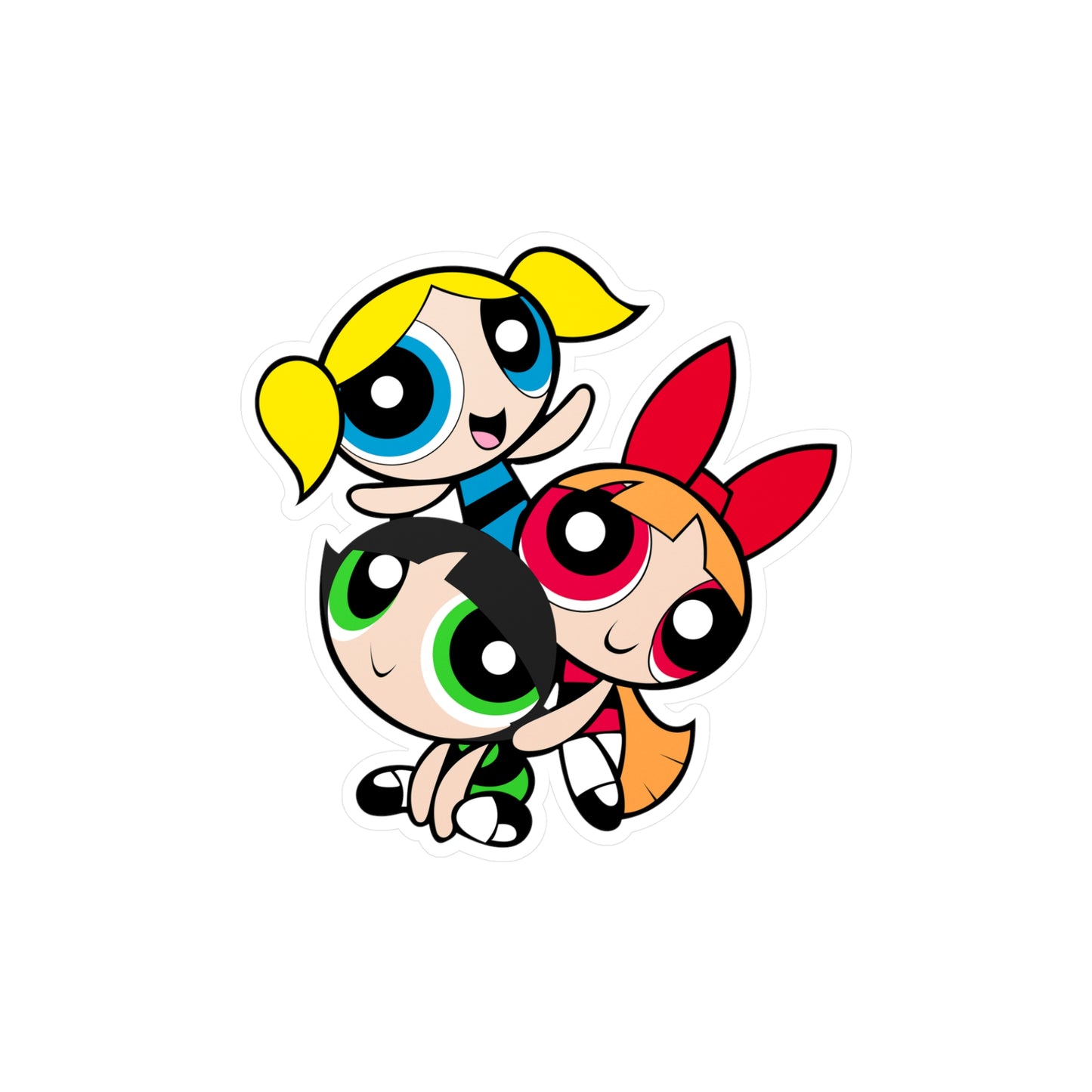 Powerpuff Girls Kiss-Cut Vinyl Decals