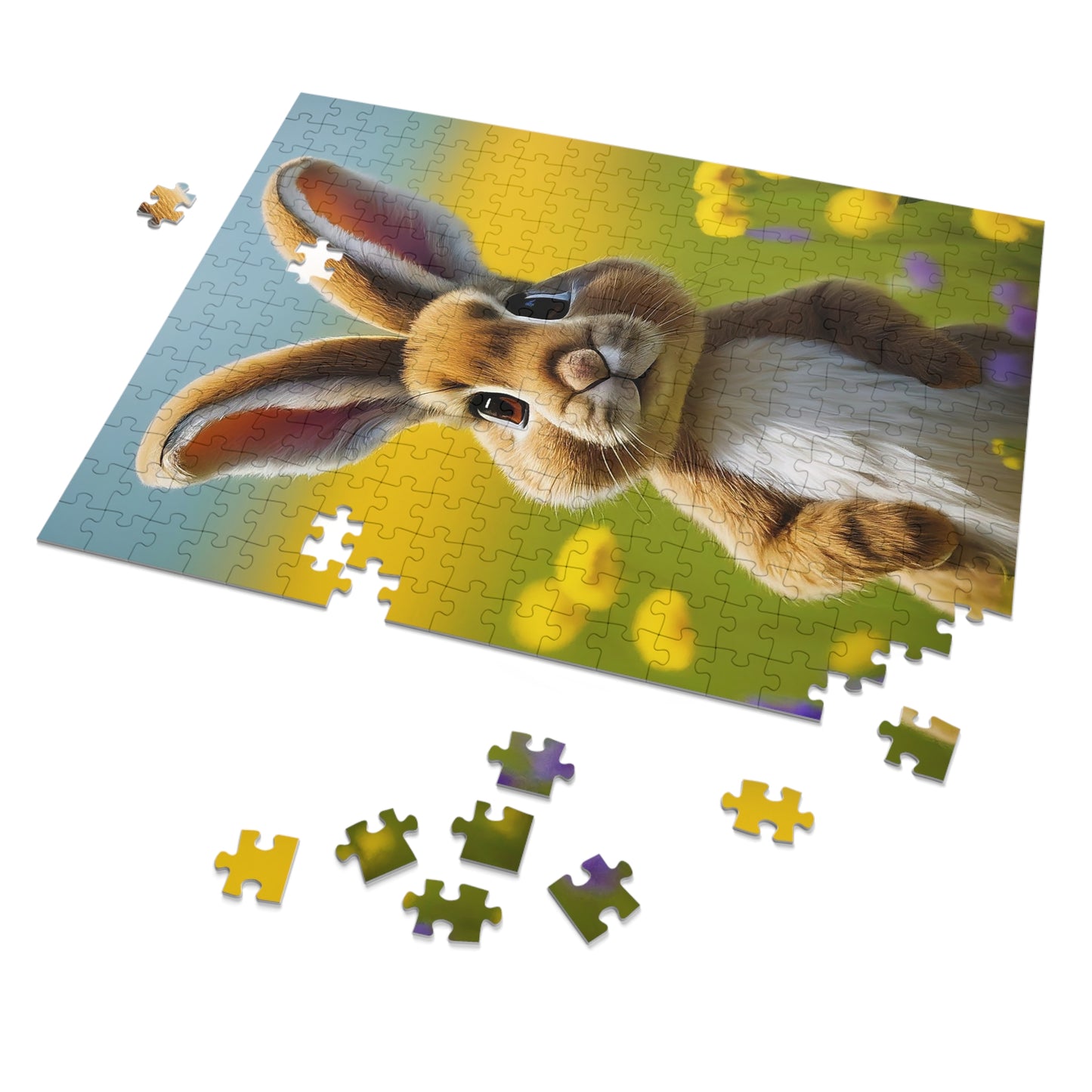 Sweet Spring Bunny Jigsaw Puzzle (30, 110, 252, 500,1000-Piece)