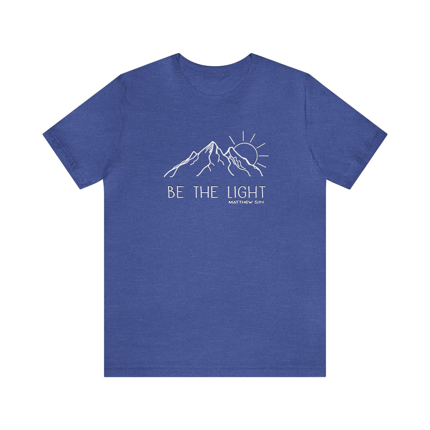 Be the Light Unisex Jersey Short Sleeve Tee