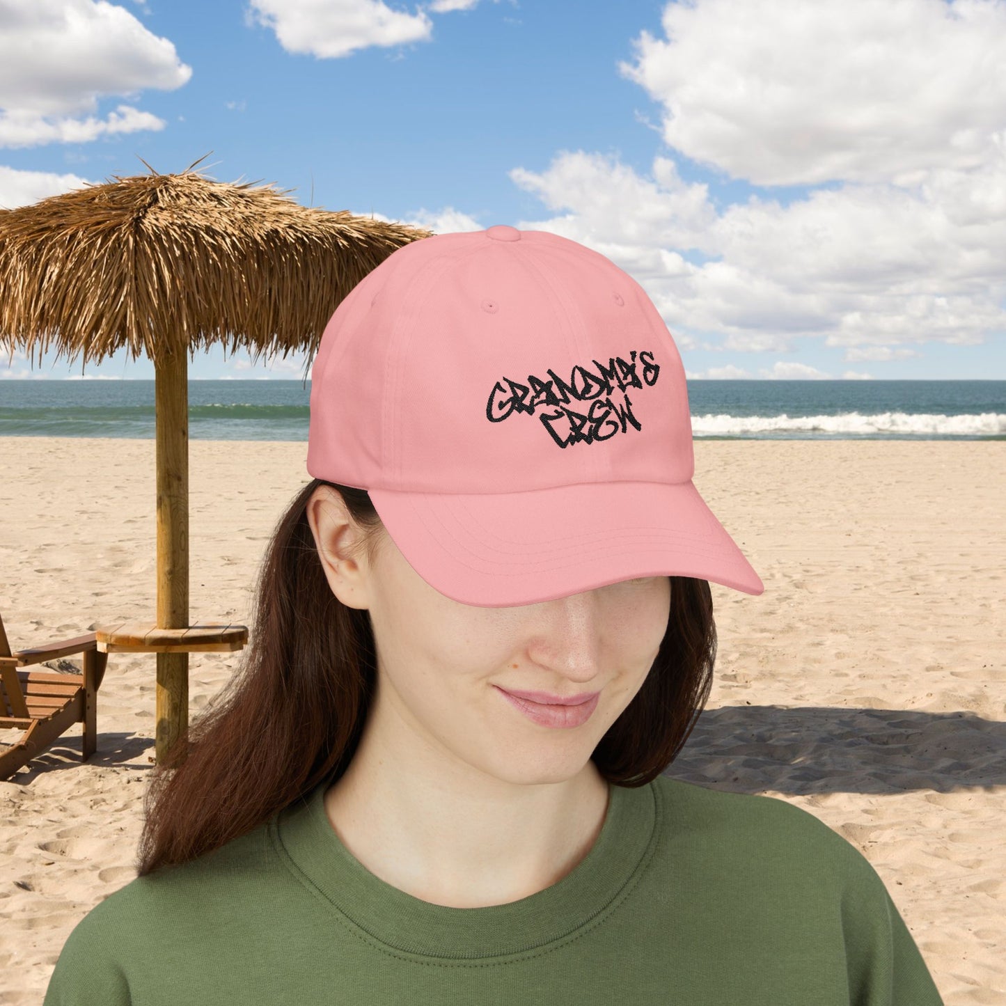 Grandma's Crew Adjustable Hat - Classic Dad Cap