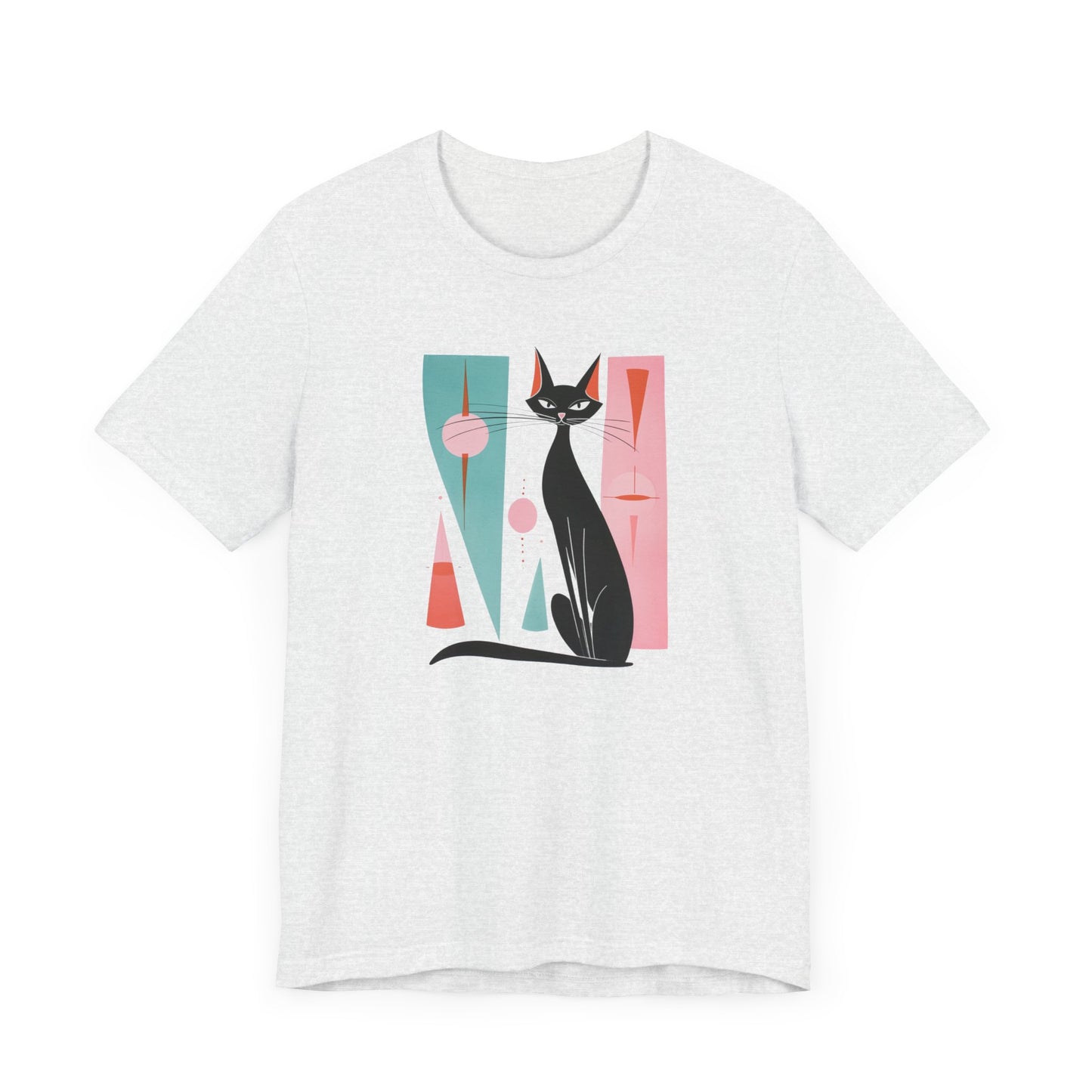 Artsy Cat Unisex Jersey Short Sleeve Tee