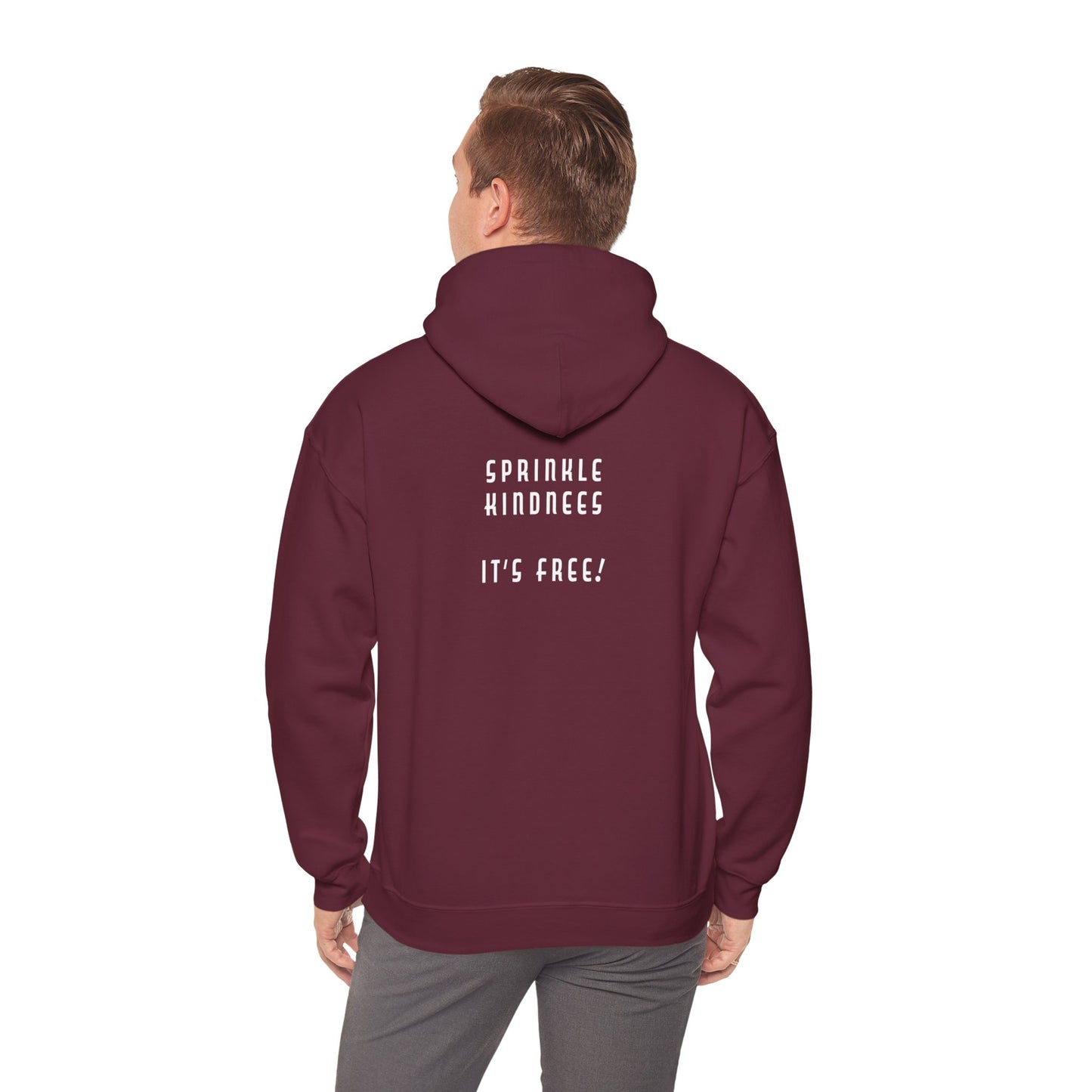 Mean People Suck! Sprinkle Kindness It's Free! Unisex Heavy Blend™ Hooded Sweatshirt
