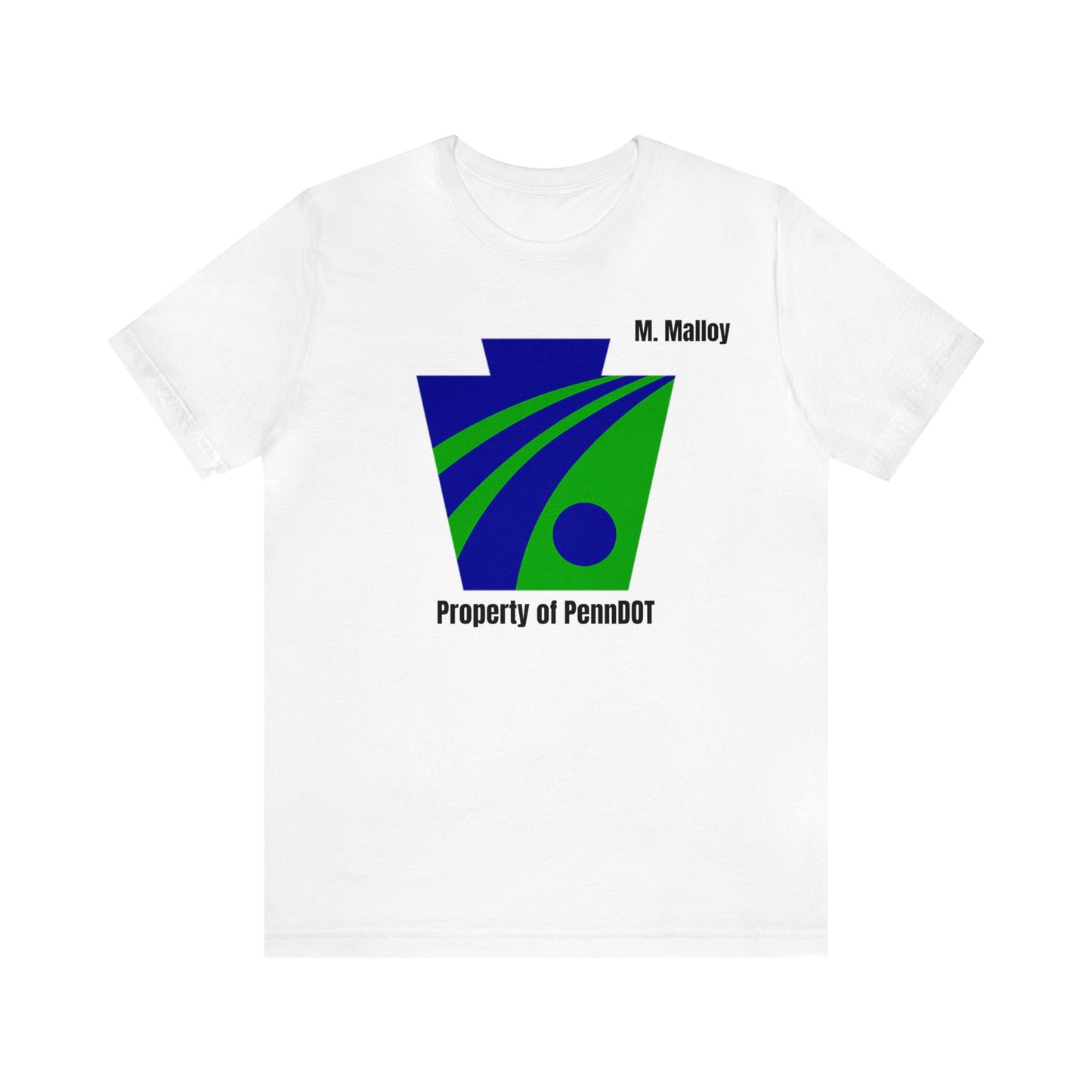 Property of PennDOT Unisex Jersey Short Sleeve Tee