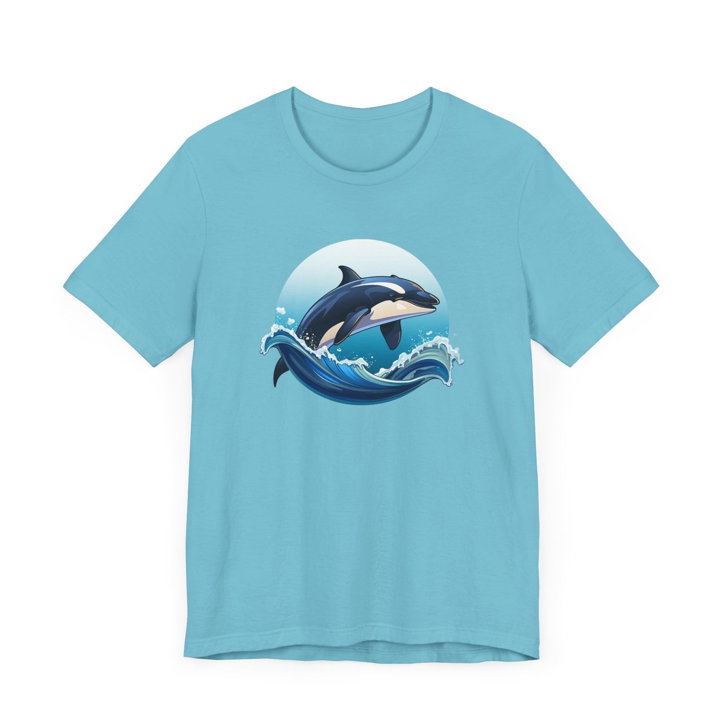Summer Dolphin Unisex Jersey Short Sleeve Tee